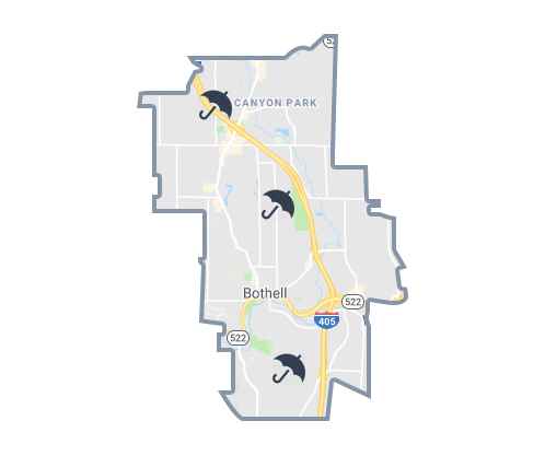 deep cleaning services bothell map